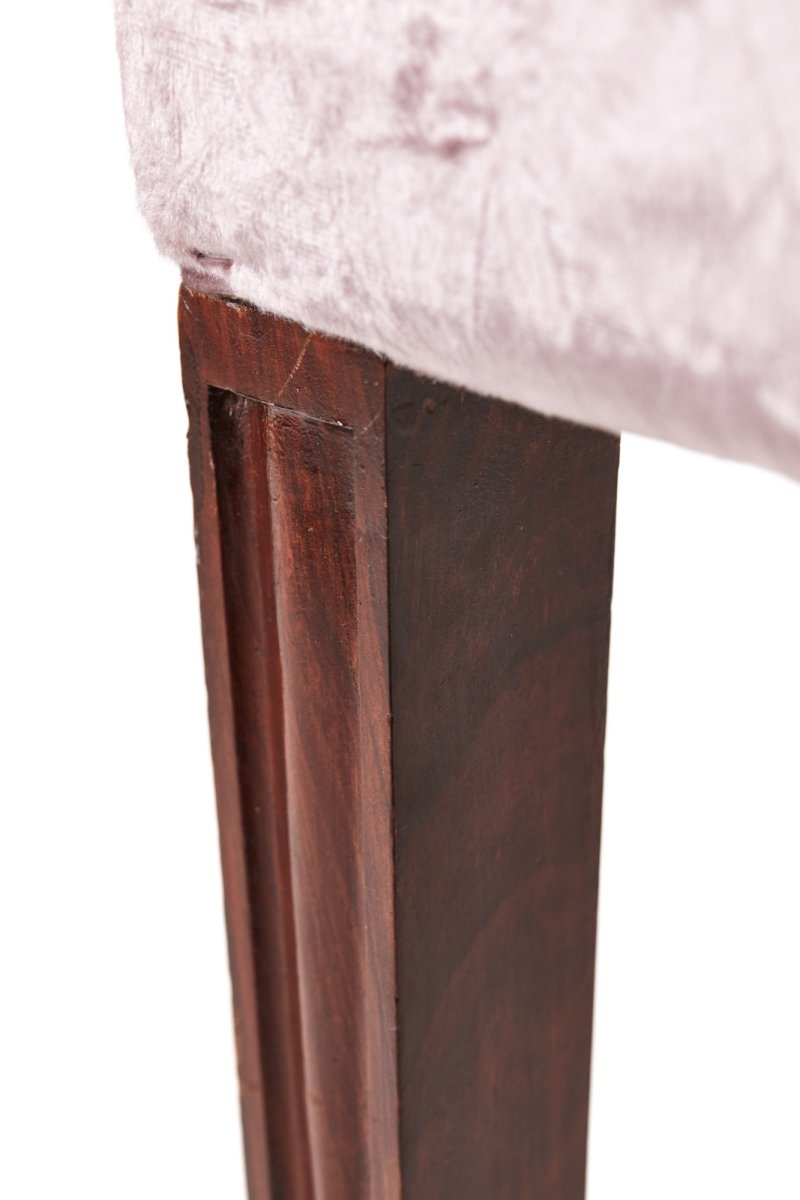 Pair of Mahogany Hepplewhite Style Side Chairs c.1890 - Image 4